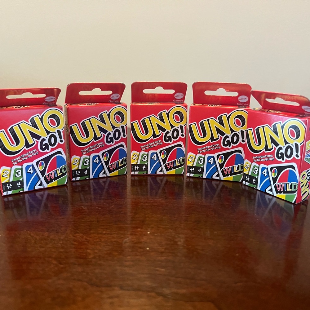 GO! Card Game - Portable Red Box Edition BUNDLE set of 5
